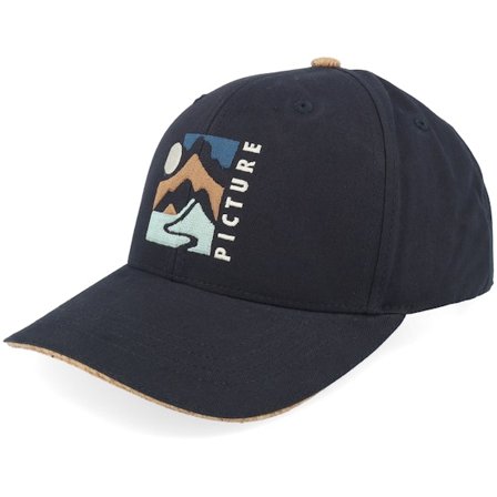 Picture - Black - adjustable - Cap - Wakopa Black Adjustable - Hatstore