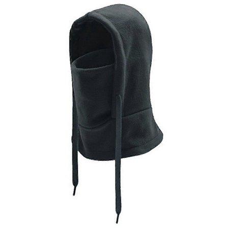 BG 1035 Udendørs Cykel Vindtæt Hue Vinter Varm Polar Fleece Maske Sne Hue (Mørkegrå, Mørkegrå)