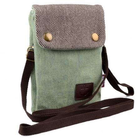 IC Liten Crossbody-mobilveske med skulderstropp, søt