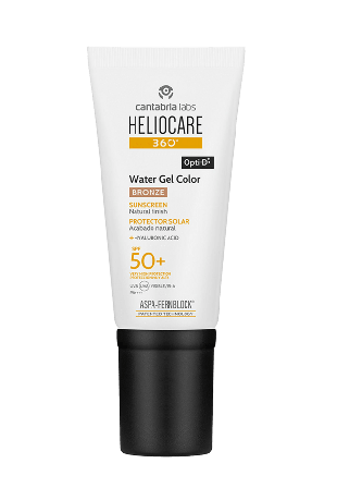 Heliocare Water Gel Color Spf 50+ Bronze Solskydd & solvård Unisex 50ML