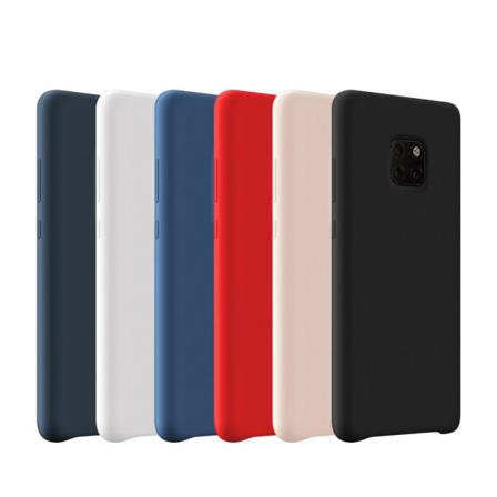 Huawei Mate 20 Pro - Stilfuldt silikonecover (NKOBEE) Vit Vit