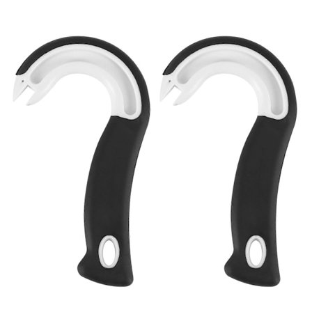 2 st Lättöppnade Ringdragare Burk-öppnare Ringdragare-hjälp för Ringdragare Burk Konserver Flaskor Kit