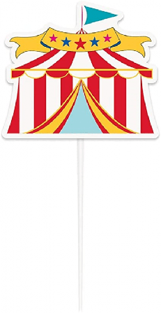 Tårtdekoration Cirkus - Partyninja.se