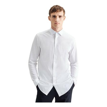 Seidensticker Business Shirt Regular , Wit , Heren , Maat: M