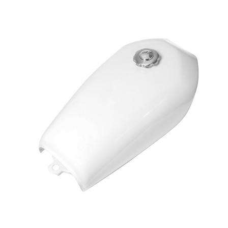 Sort Motorcykel Universal 9l gastank Cafe Racer Vintage brændstoftank med hættekontakt til Honda Cg125 Cg125s Cg250 4