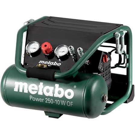 Metabo Power 250-10 W OF Kompressor 10 liter, Verksted & bil