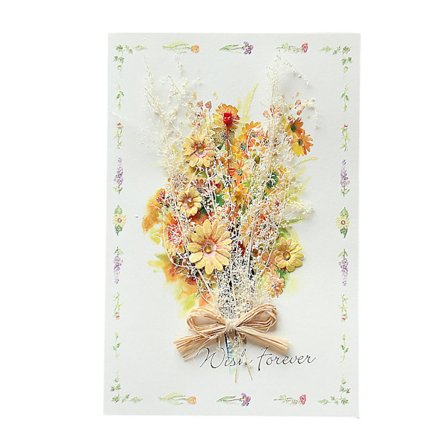 Morsdag Nellik Tørket Blomst Gratulasjonskort Morsdag Bursdagskort 2stk