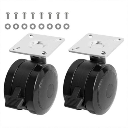 2 kpl 69828 Lukittava pyörä Spirit 200/300 -sarjan grilleihin Spirit E310 -osat, Spirit E-215 E3:lle