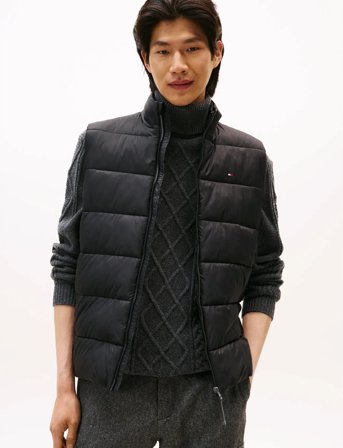 Tommy Hilfiger Mid Weight Vest - Black - XXXL