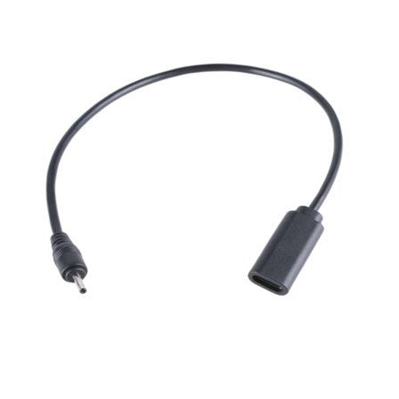 Praktisk USB Type C hunn til DC5V 2.0x0.6mm ladekabel for lading av bærbare dingser