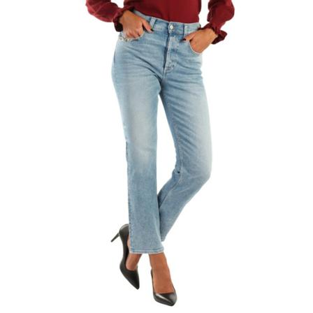 Replay Straight Jeans Blå, Dame, Størrelse: W27