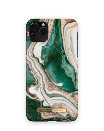 Fashion Case iPhone 11 Pro Max Golden Jade Marble