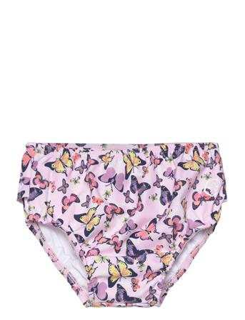 Baby Swimdiaper W. Frills,Aop Pink Color Kids