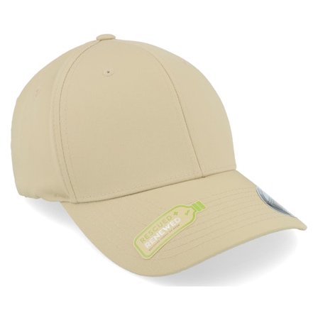 Flexfit - Beige - flexfit - Cap - Recycled Polyester Khaki Flexfit - Hatstore