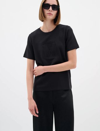 InWear Vincentiw Logo Tshirt - Black - M