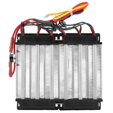 Isoleret PTC Elektrisk Keramisk Termostatisk Sikkerhedsvarmer 1700W AC 220V
