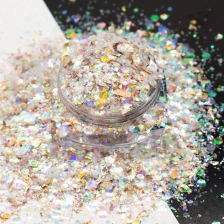 Nail Paljetter Nail Neon Paljetter C C