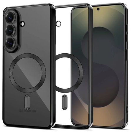 Tech-Protect MagFlex-fodral för Samsung Galaxy S26 - Transparent svart