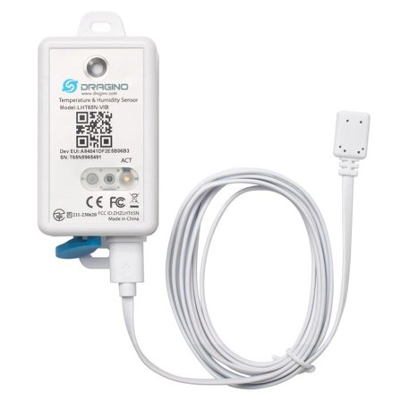 DRAGINO Sensor LoRa Temperature Humidity and Vibration Sensor Node LHT65NVIBEU868