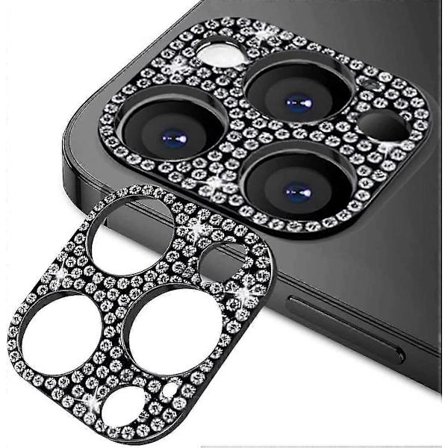 Diamantglitter Kameralinsskydd Kompatibelt med Iphone 13 Pro/iphone 13 Pro Max