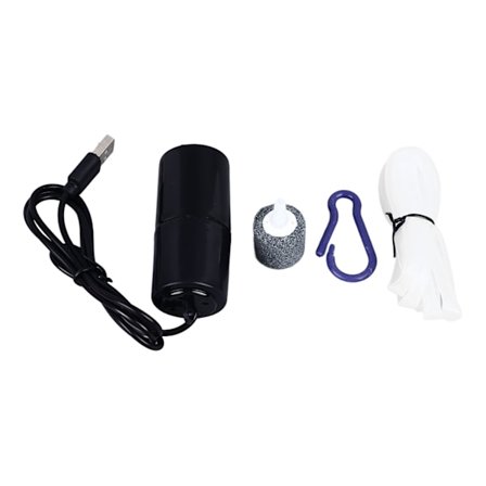USB fisktank luftpump Tyst energibesparande multifunktionell bärbar mini-USB Aquarium oxygen luftpump
