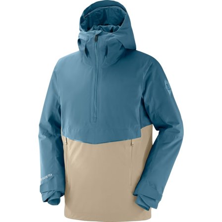 Salomon Men's Gravity Insulated Gore-Tex Anorak Men lined ski jackets Blue M