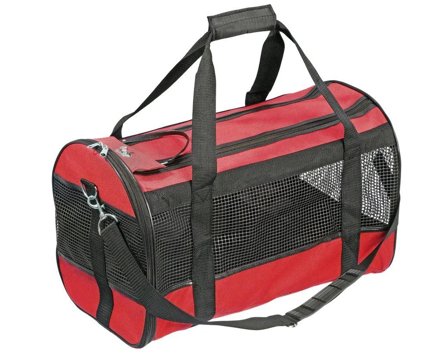 Divina Reiseveske/Flybag, Rød - 40cm