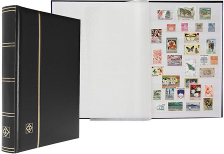 COMFORT insticksbok - A4 - 64 hvide sider - Sort - Leuchtturm