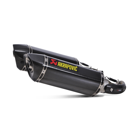 Slip-On Akrapovič Line Lyddemper Karbon - Ducati Monster 1100 2009-2010