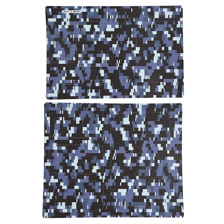 2PCS YSDJM-AII0001 Sterk heftende pasta PVC avtagbar bakside klistremerke Drone tilbehør for DJI Mavic-Air2