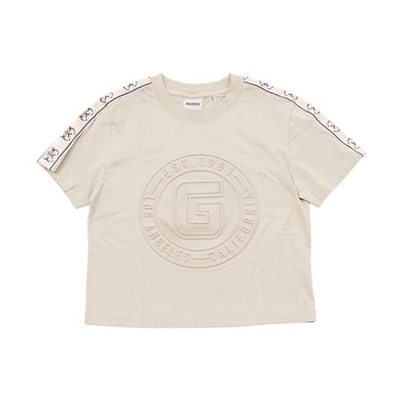Guess, T-Shirts Beige, Dames, Maat:XS