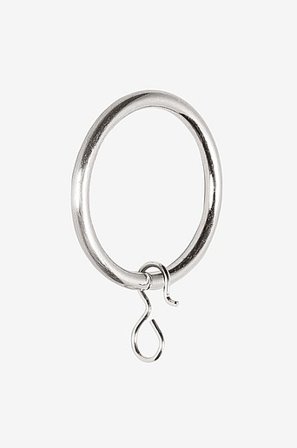 Jotex - 10-pak Stål - Gardinringe - Køb Gardintilbehør hos Jotex