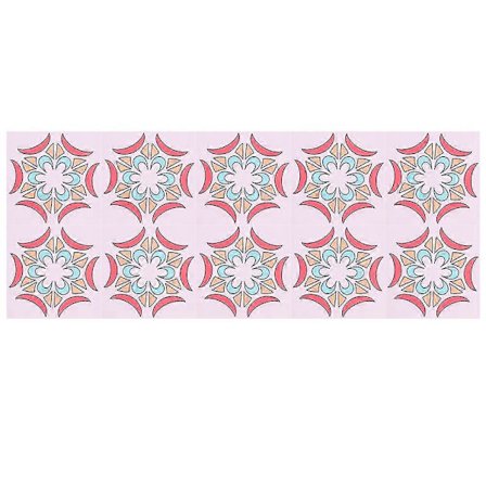 Vattentäta självhäftande kakeldekaler för kök och badrumsdekoration - Set om 10, Typ 2