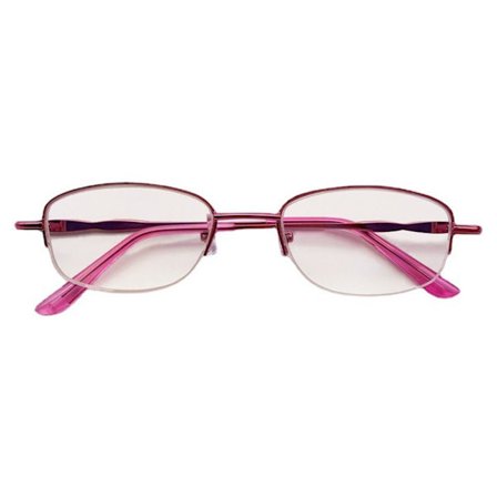 Business Läsglasögon Ultralätta Glasögon ROSA RÖD STYRKA