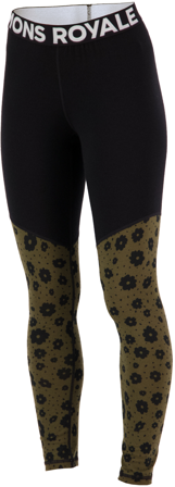 Mons Royale W's Cascade Merino Flex 200 Legging Aoraki Lily - Mons Royale