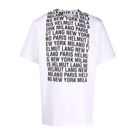 Helmut Lang T-shirt , Wit , Heren , Maat: XL