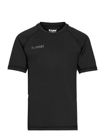 Hml First Performance Kids Jersey S/S T-shirts Sports Tops Svart Hummel