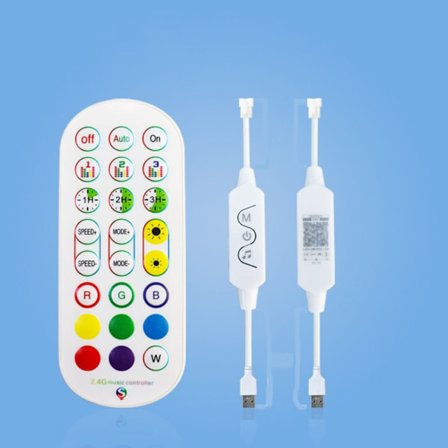 Led Light Dimmer Lyskontroller HVIT