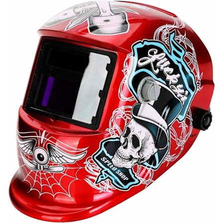 True Color -hitsauskypärä, automaattisesti tummentuva suodatin MMA MIG MAG TIG -hitsaukseen, nopea vaihtoaika, aurinkovoimalla toimiva pitkäikäinen 