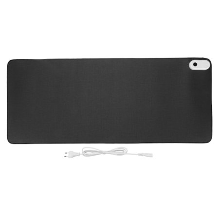 Opvarmet musemåtte 150W 31x13in 3 temperaturindstillinger Automatisk slukning Hurtig opvarmning Varm skrivebordspude til kontor Husholdningsbord EU-