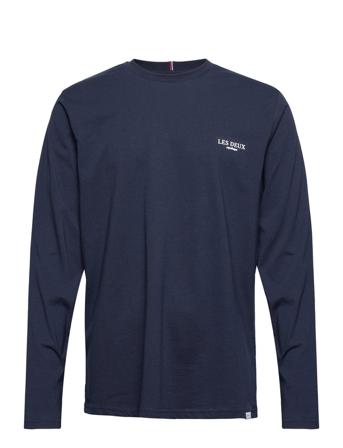 Toulon Ls T-Shirt Blue Les Deux