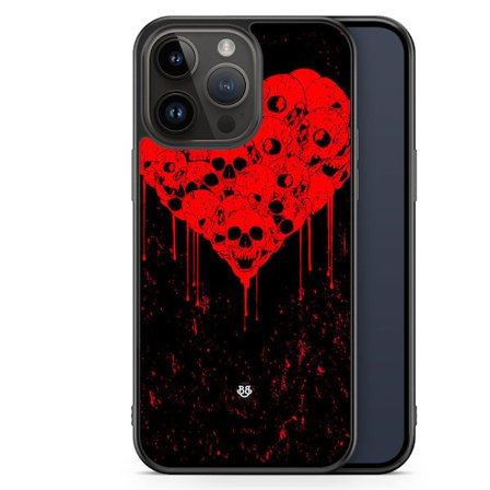 Bjornberry Skal iPhone 14 Pro Max - Skull Heart