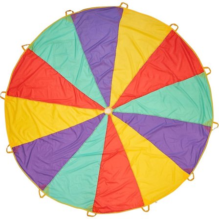 The Twiddlers - 12 fot Parachute Lekettelt for Barn med 12 Håndtak