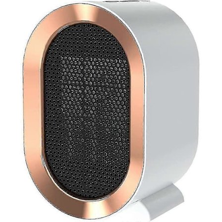 1200w Keramisk Varmeblæser, Bærbar Varmeblæser med 2 Varmeindstillinger & Overophedningsbeskyttelse Lav Energi Støjsvag (EU Stik)