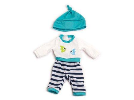 Miniland Dockkläder pyjamas 32cm 2 delar - Lyreco - Skola och förskola > Lekmaterial > Dockvagnar och docktillbehör