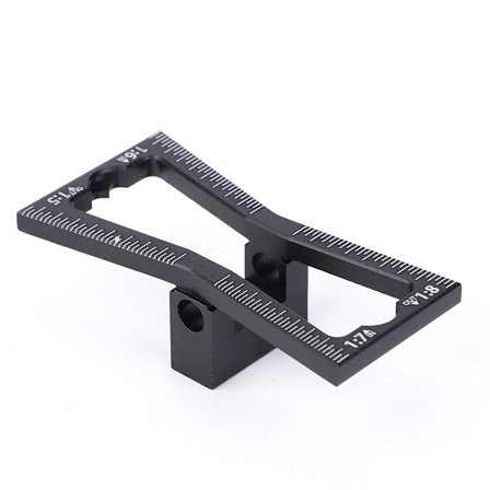 Aluminium Dovetail Sammenføyning Skriver Markør Merke Gauge Tømmerarbeid Guide Verktøy