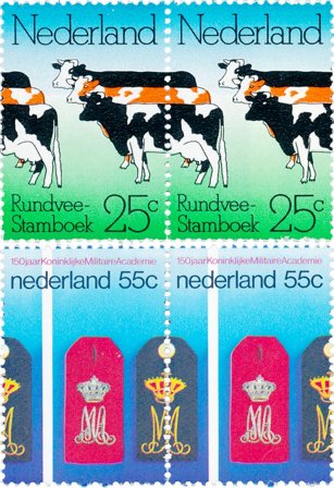 Holland 1974 - NVPH 1052 + 1165 - Postfrisk