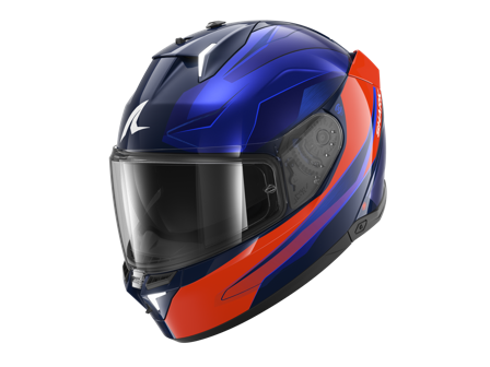 Integralhjelm Shark Skwal I3 Mekarium Blå/Orange M