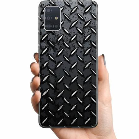 Samsung Galaxy A51 Tpu Mobilskal Metalliskt Mönster