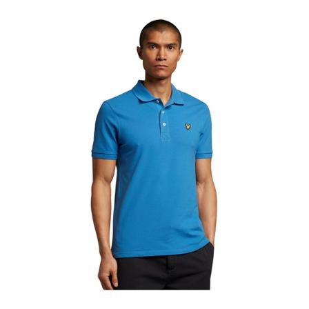 Lyle & Scott Plain Polo Shirt Blå, Herre